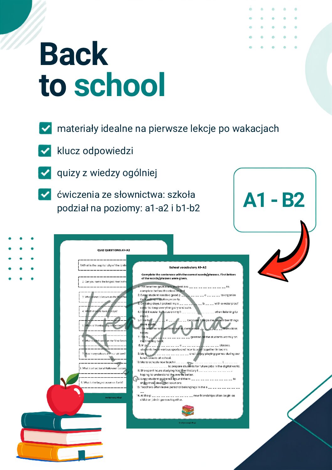 Back to school A1- B2
