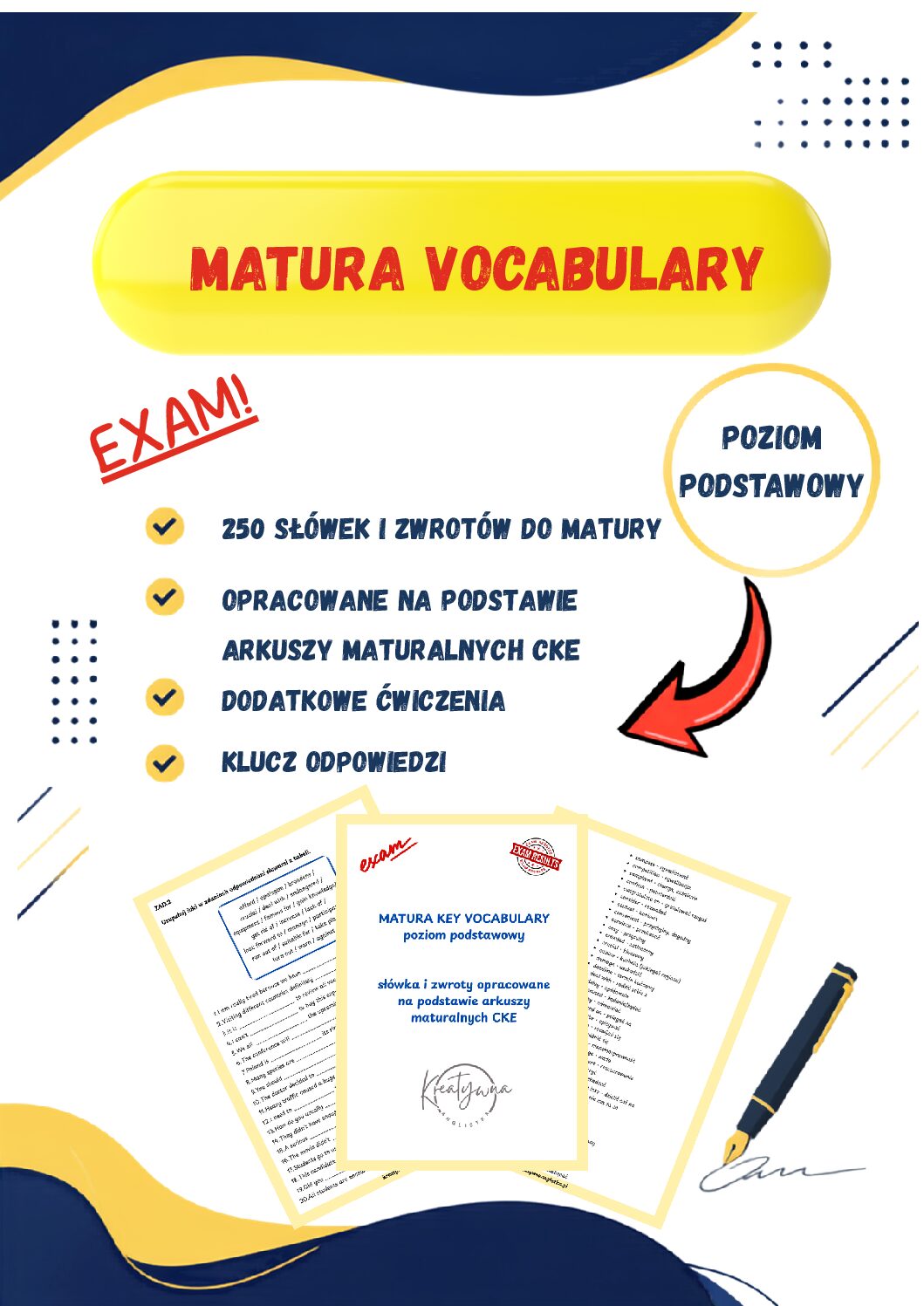 Matura Vocabulary poziom podstawowy
